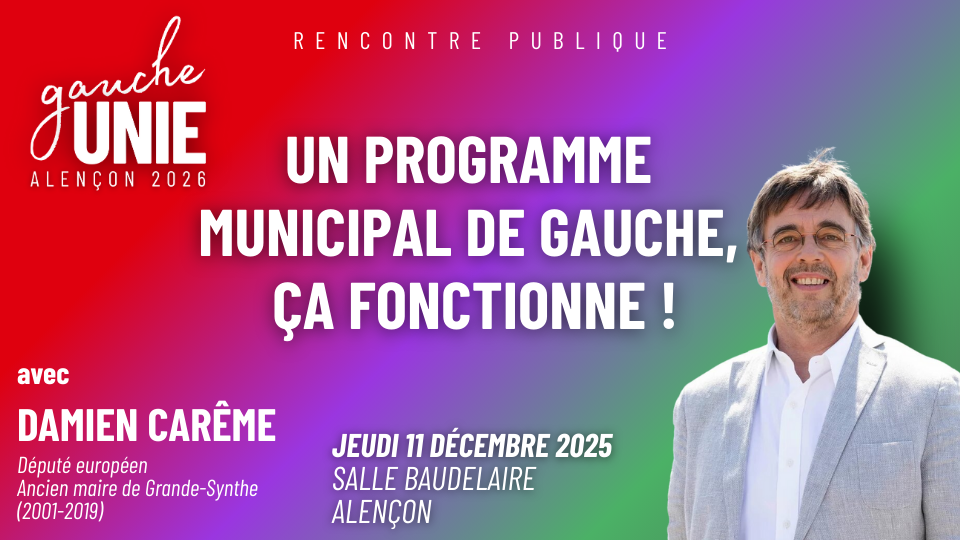 Rencontre publique avec Damien Carême