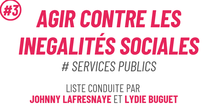 Tract : Agir contre les inégalités sociales avec les services publics